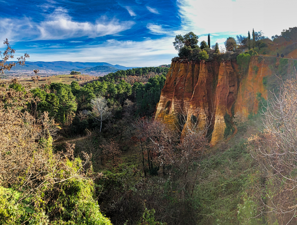 The hills of ochre in Roussillon - Ken Ritley